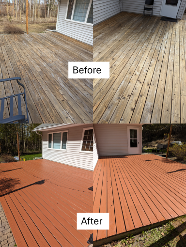 Deck Staining